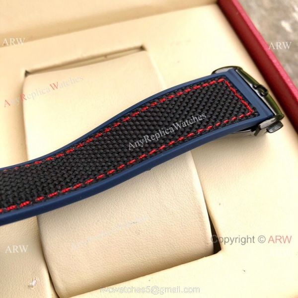 Copy Omega Seamaster Planet Ocean Deep Black GMT Watches Black Dial 7