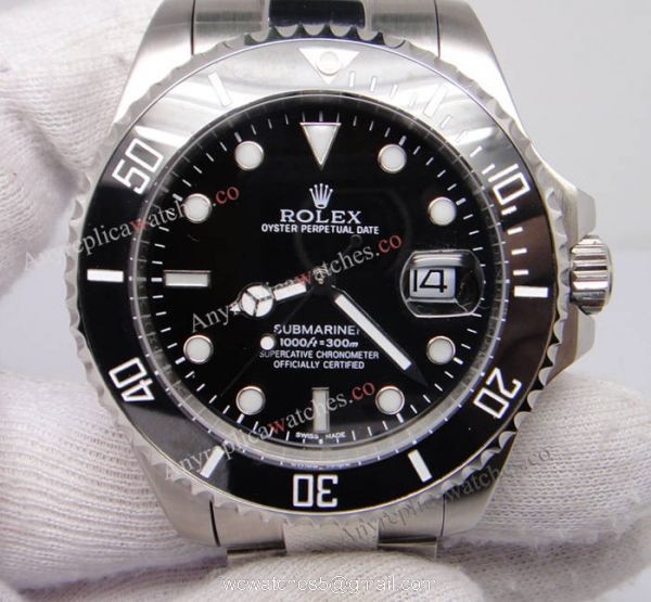 High Quality Replica 41mm Rolex Submariner Watches Stainless Steel Ceramic Bezel 7