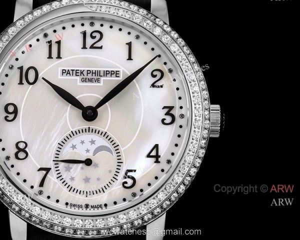 Swiss Grade 1 Copy Patek Philippe Complications ref 4968r Watch Stainless Steel 7