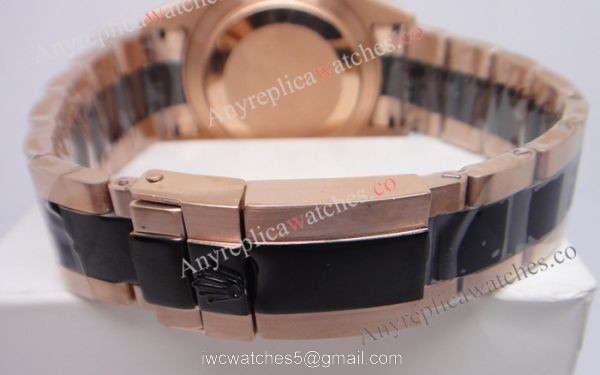 Rose Gold Rolex Daytona Chocolate Replica Watch Arabic Markers 7