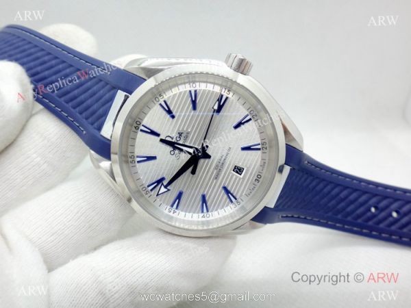 2019 Omega Seamaster Aqua Terra 150m Silver Dial Watch 41mm 7