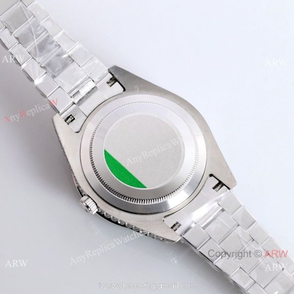 Rolex Day Date Green Dial Ice Watch Rolex Diamond Bezel Replica Watch 7