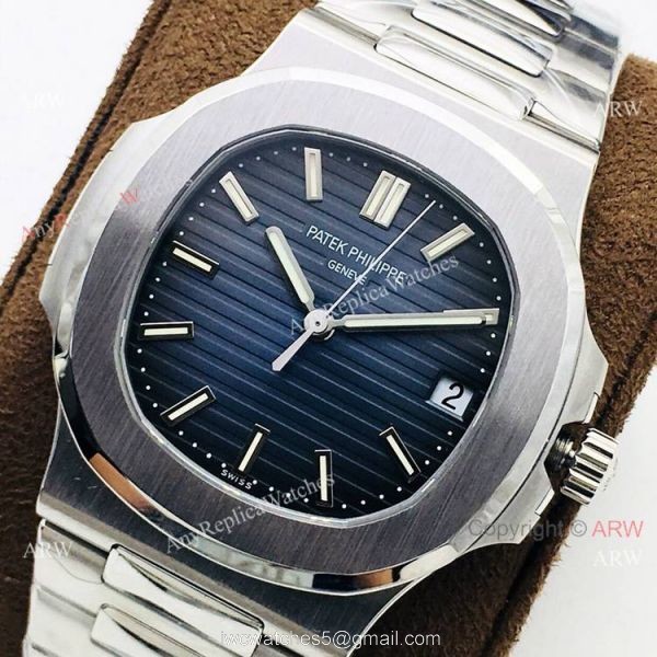 Highest Quality Patek Philippe Nautilus PPF V4 Watch Stainless Steel Blue Dial 7
