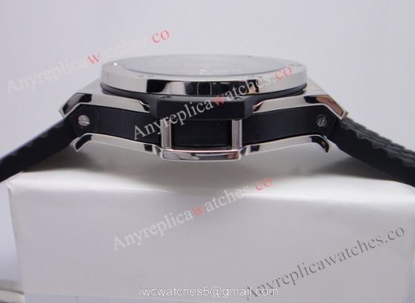 Replica Hublot Big Bang Watch SS Black Chronograph Japan Movement 7