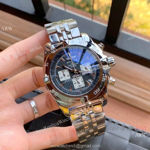 Best Quality Copy Breitling Chronomat 01 Watches Yellow Dial 43mm 7