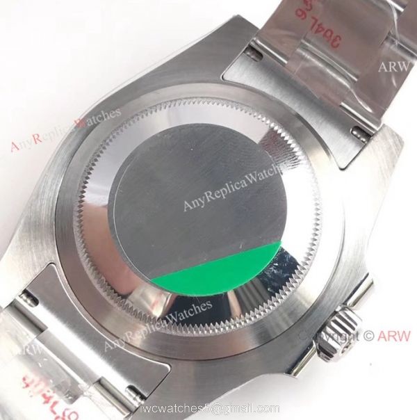 Noob Factory 3135 Replica Submariner Watch Stainless Steel Green Dial 7