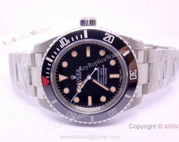 NEW UPGRADED Replica Rolex Submariner The Heritage Sub HS01 Watch / SS Black 7