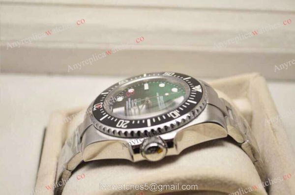 New Rolex Deepsea Sea Dweller D-Green Face Edition Replica Watch 7