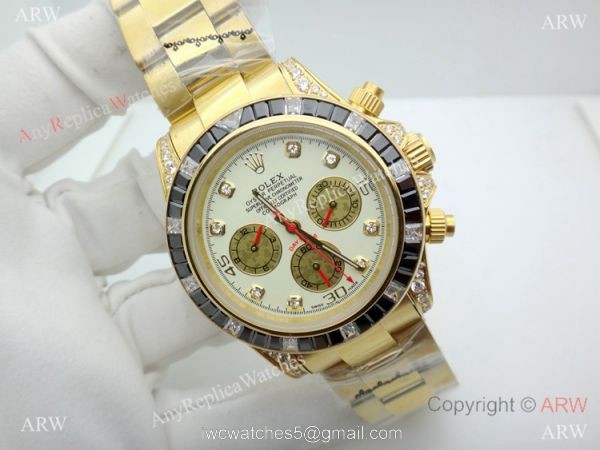Limited Edition Daytona Rolex Rainbow Replica Watch 42mm 7