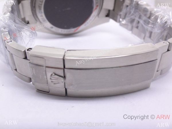 NEW UPGRADED SS Black Dial Black Ceramic Bezel Replica Rolex Deepsea SEA-DWELLER Watch 7