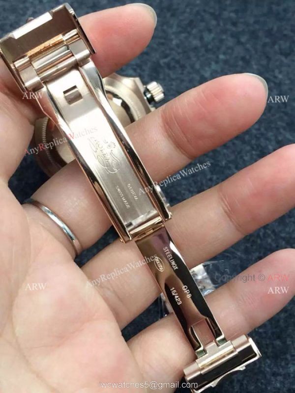 Rolex Yacht Master Baselworld The Oyster Perpetual Rose Gold Replica Watch 7