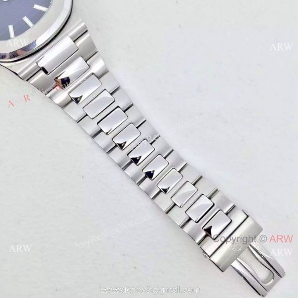 Swiss 324SC Patek Philippe Blue Face SS Watch 7
