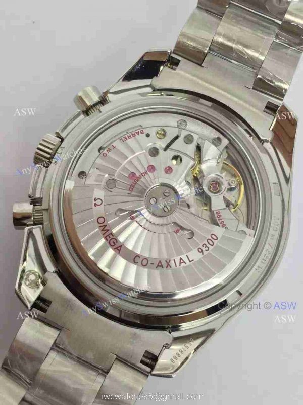 Copy Swiss Omega Speedmaster Watch Stainless Steel White Chronograph 7