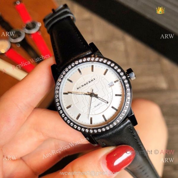 Best Quality Burberry Women Quartz Watches Rose Gold White 7