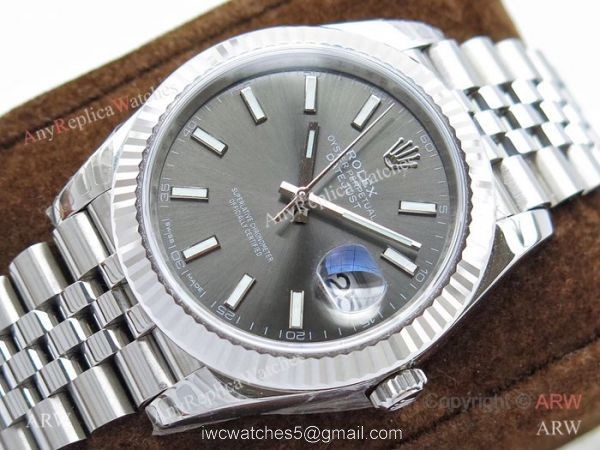 EW Factory Swiss Cal.3235 Movement Replica Rolex Datejust 41mm Paraflex Watch 7