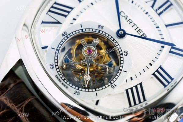Fake Swiss Cartier Drive de 9452 MC Watch White Dial 7
