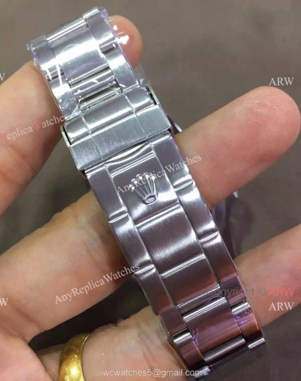 New Single Red Rolex Vintage Submariner Replica Watch Black Dial Thick Plexiglass Crystal 7