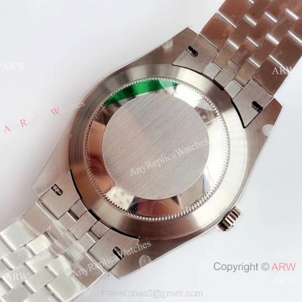 NEW Upgraded Replica Rolex Datejust II 41mm SS Grey Dial w/ Diamond Watch V3 Version 7