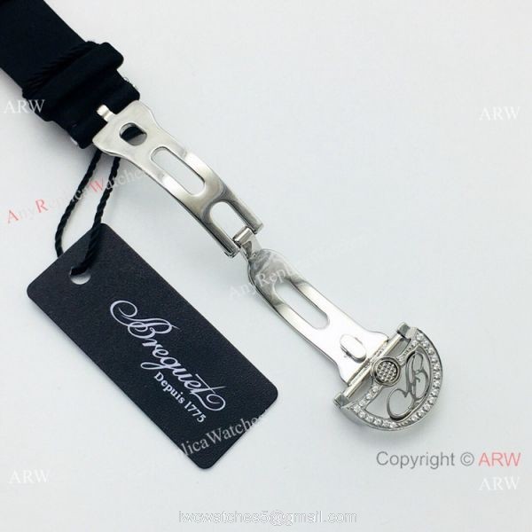 Iced Out Breguet Reine De Naples Swiss 1-1 Replica Watch Automatic 7