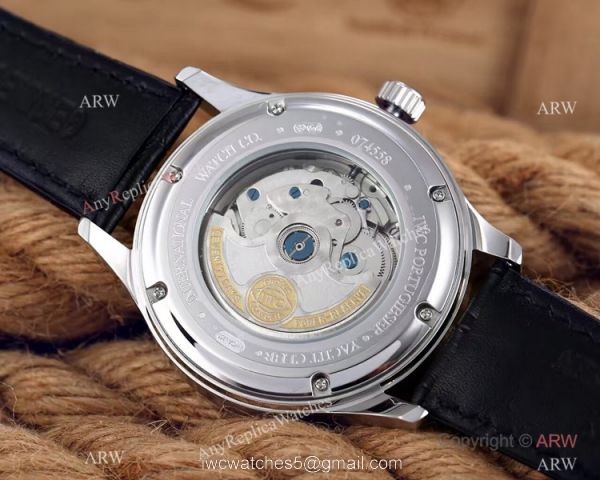 IWC Schaffhausen Portuguese 8 Days Replica Watch SS White Dial 7