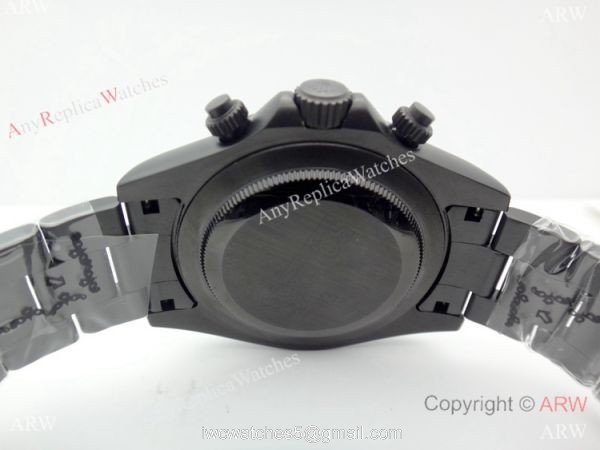 Newest Replica Rolex Daytona Automatic Watch w/ All Black Case 7