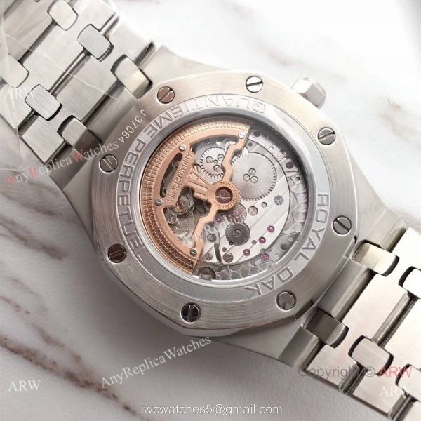 Audemars Piguet Royal Oak Perpetual Calendar Replica Watch Stainless Steel Black Dial 41mm 7