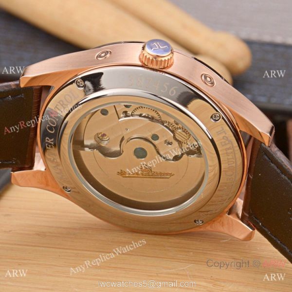 Fake Jaeger-LeCoultre Perpetual Calendar 42mm Watch SS Black Dial 7