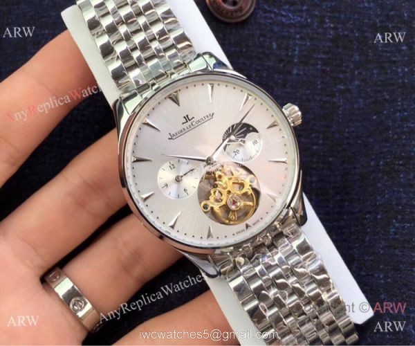 Best Replica Jaeger-LeCoultre Tourbillon Stainless steel 42mm Watch 7