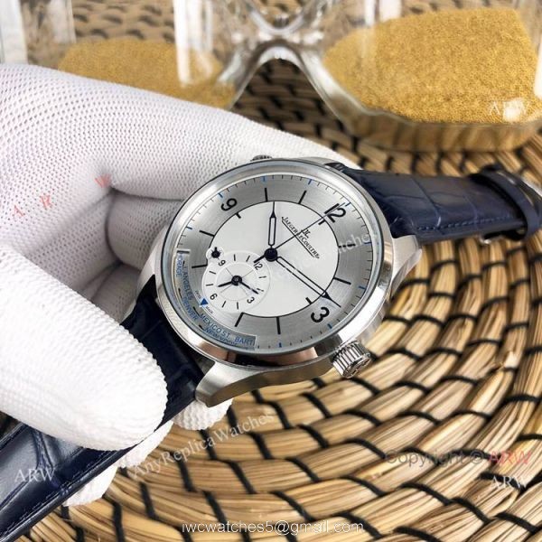 Copy Jaeger-LeCoultre Master Geographic Silver Dial watches 7