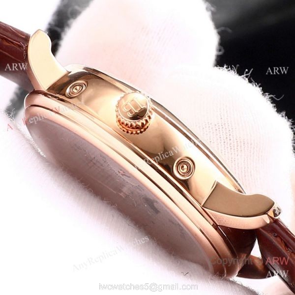 Swiss Replica Blancpain Villeret Perpetual Calendar Rose Gold Mens Watch ETA6654 7