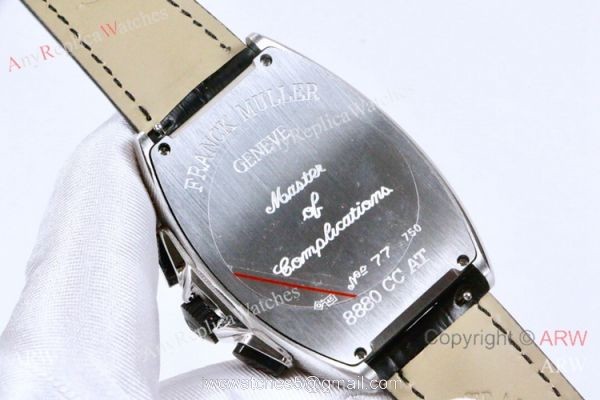 Franck Muller Mariner Chronograph Mens Watch SS Black Dial 7