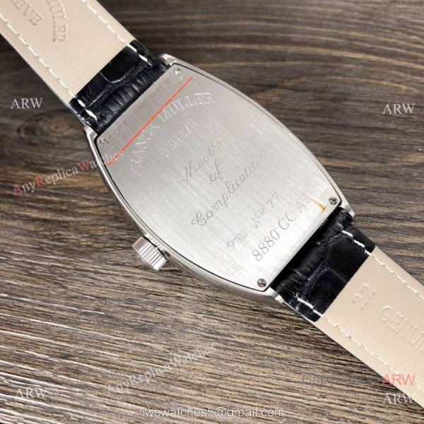 New Copy Franck Muller Geneve Crazy Hour Silver Iced Out Diamond Watch 7