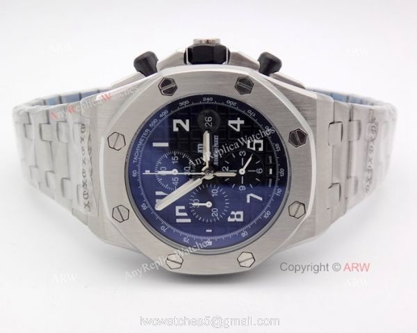 Audemars Piguet Replica Watch Black Chronograph Stainless Steel 7