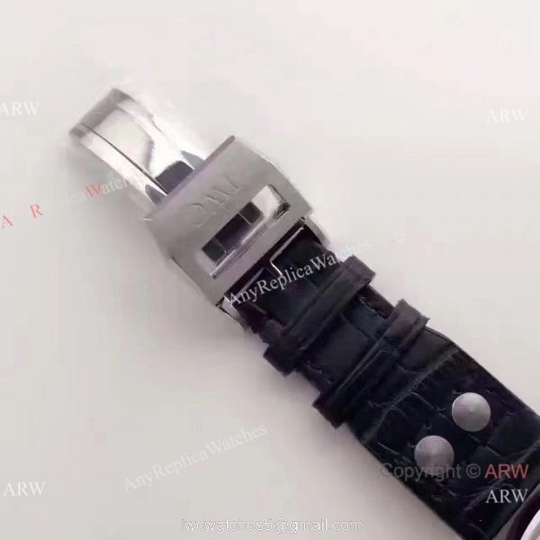 New IWC Big Pilots 7 days Muhammad Ali Watch SS BlueBlack Dial 7