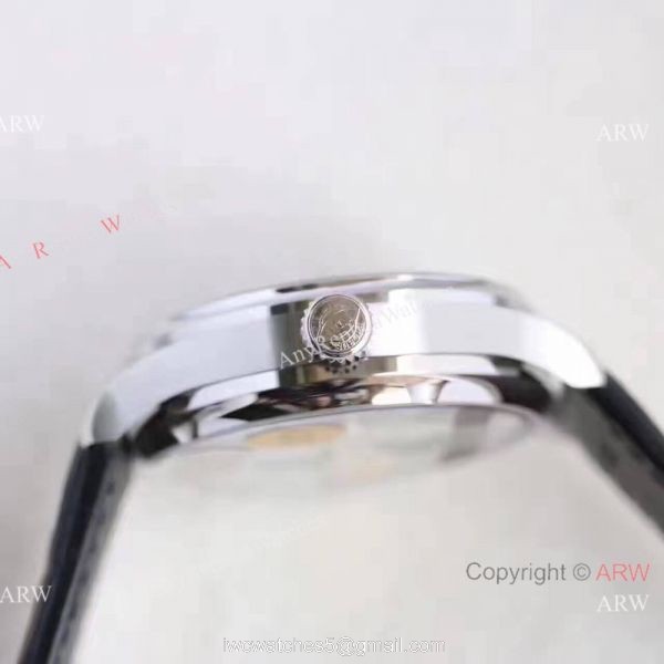 Replica IWC Portugieser 7 days power reserve Watch Blue Dial w/ folding Clasp 7