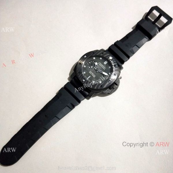 2019 Replica Panerai PAM 979 Submersible Marina Militare Carbotech Watch 7