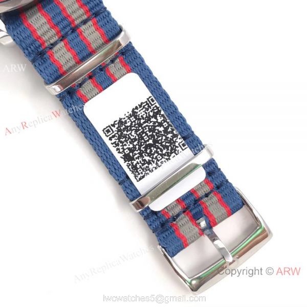 Swiss Grade Omega Commanders 007 James Bond Omega Watch White Face Nato Strap 7