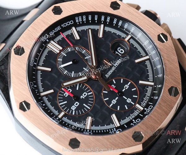 JF AUDEMARS PIGUET 26400 CAL.3126 44MM ROSE GOLD CASE WATCH 7