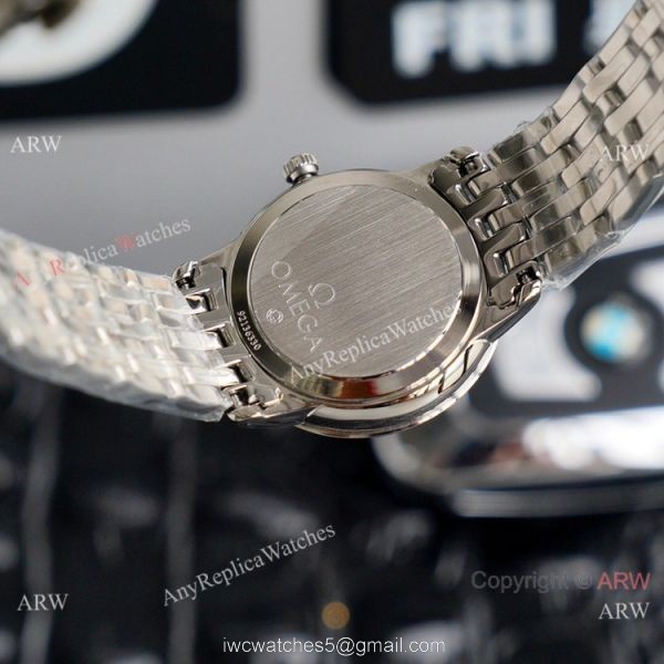 Swiss Quartz Omega Women De Ville Watches Stainless Steel 7