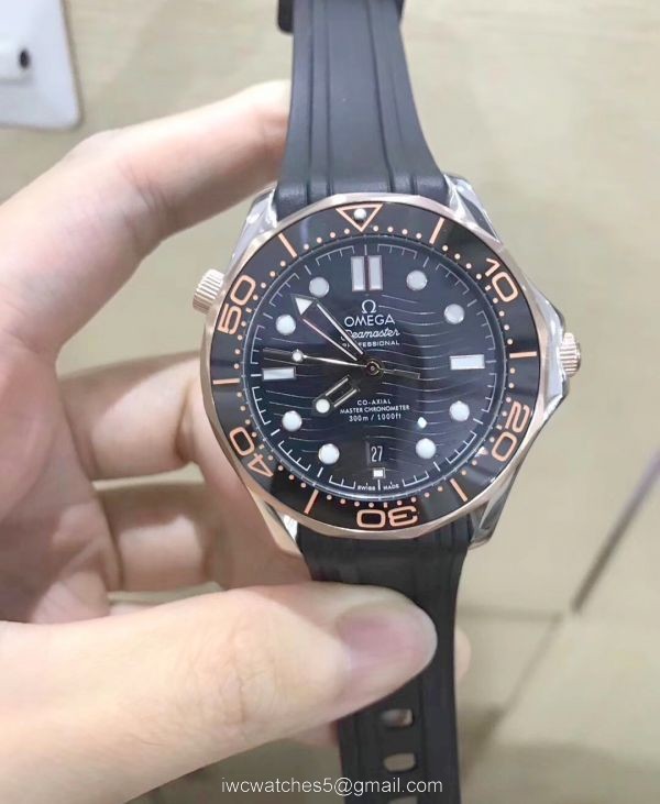 High Quality Replica Watches Omega Seamaster 300m 2018 New Automatic Watches New Wave Dials 7