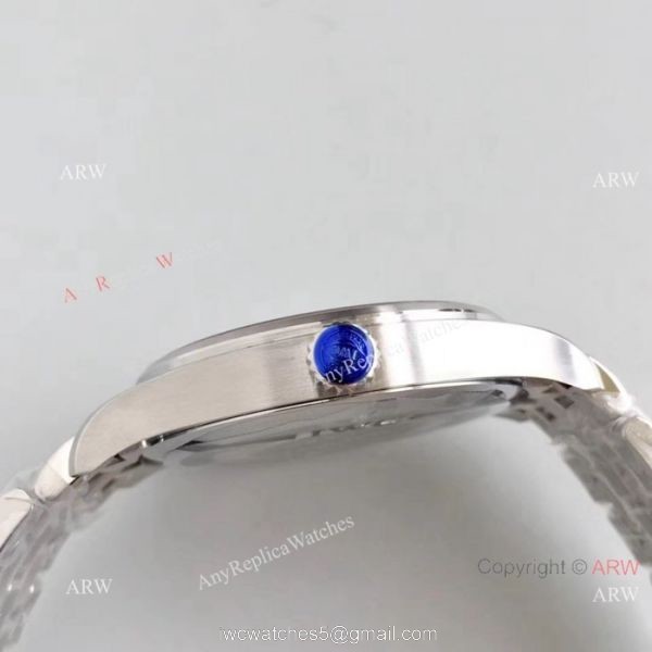 SWISS GRADE IWC Mark XVIII Replica SS Blue Dial Watch 7
