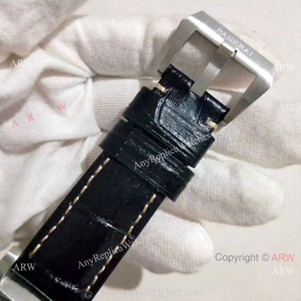 New Replica Panerai Luminor GMT Men Watch SS Skeleton Dial 7