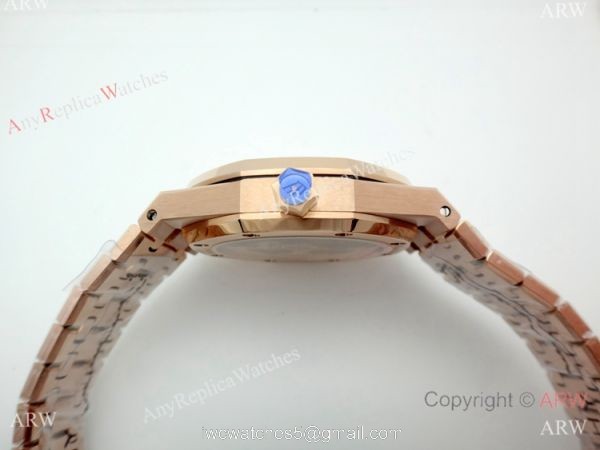 Audemars Piguet Royal Oak Rose Gold 43mm Watch / Fake AP Skeleton 7