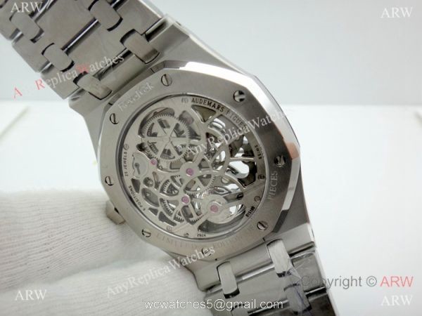 Audemars Piguet Royal Oak Extra-thin Openworked Swiss 2924 Watch 1:1 Replica 7