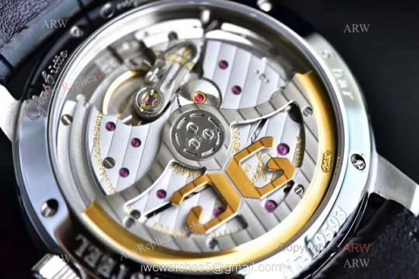 Swiss Replica Glashutte Senator Panorama Date Moon Phase Watch SS White Dial 7