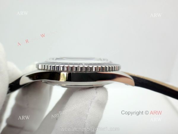 Swiss Grade Fake Oris 2836 Watch SS Dark Blue Dial Black Bezel 7
