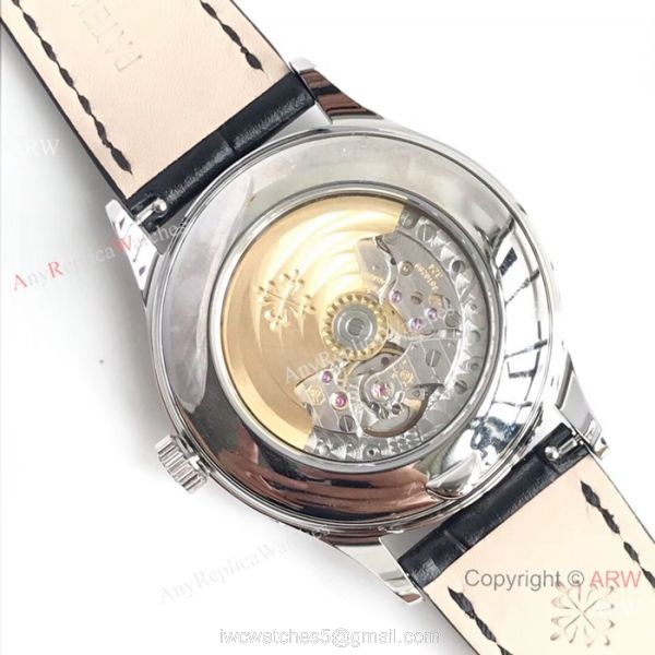 Swiss Grade One Patek Philippe Moonphase Replica Watch Ref.5396 Gray Rhodium Annual Calendar Face 7