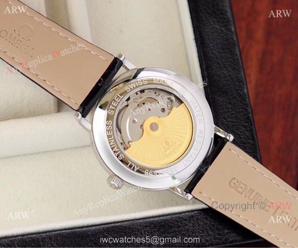 New Replica Omega Day Date Stainless Steel Silver Watch Automatic Movement 7