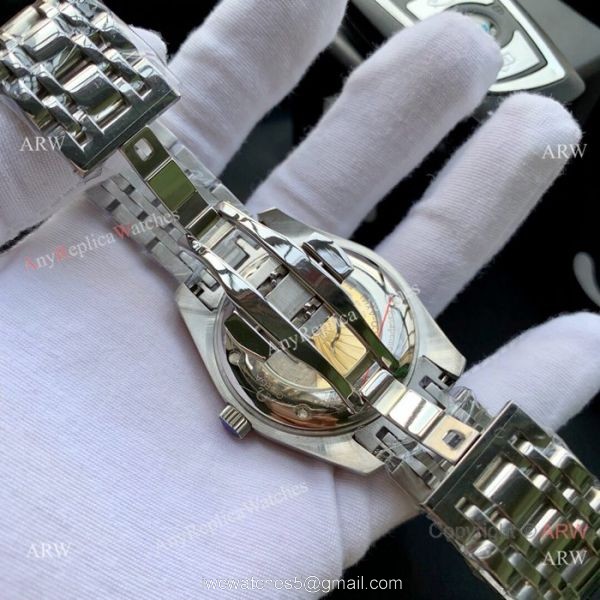 Omega Seamaster Aqua Terra Two Tone Gray Face Watches 42mm AAA Copy 7