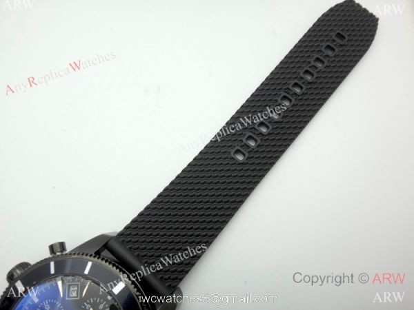 Solid Black Breitling Superocean Heritage II Replica Watches 7